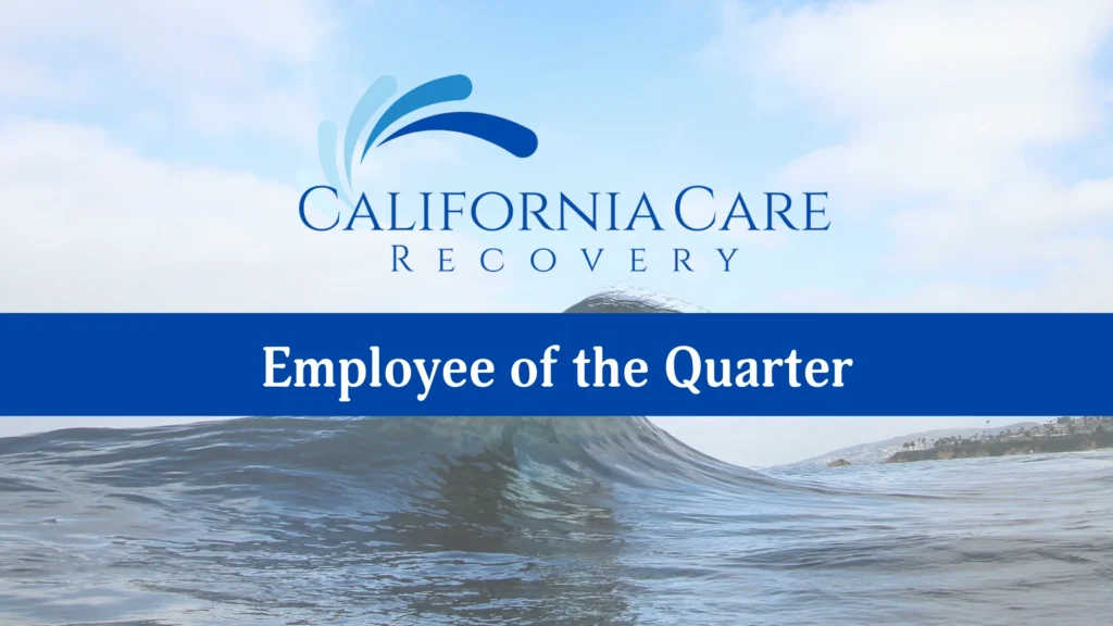 california care employee of the quarter Wendy Thompson